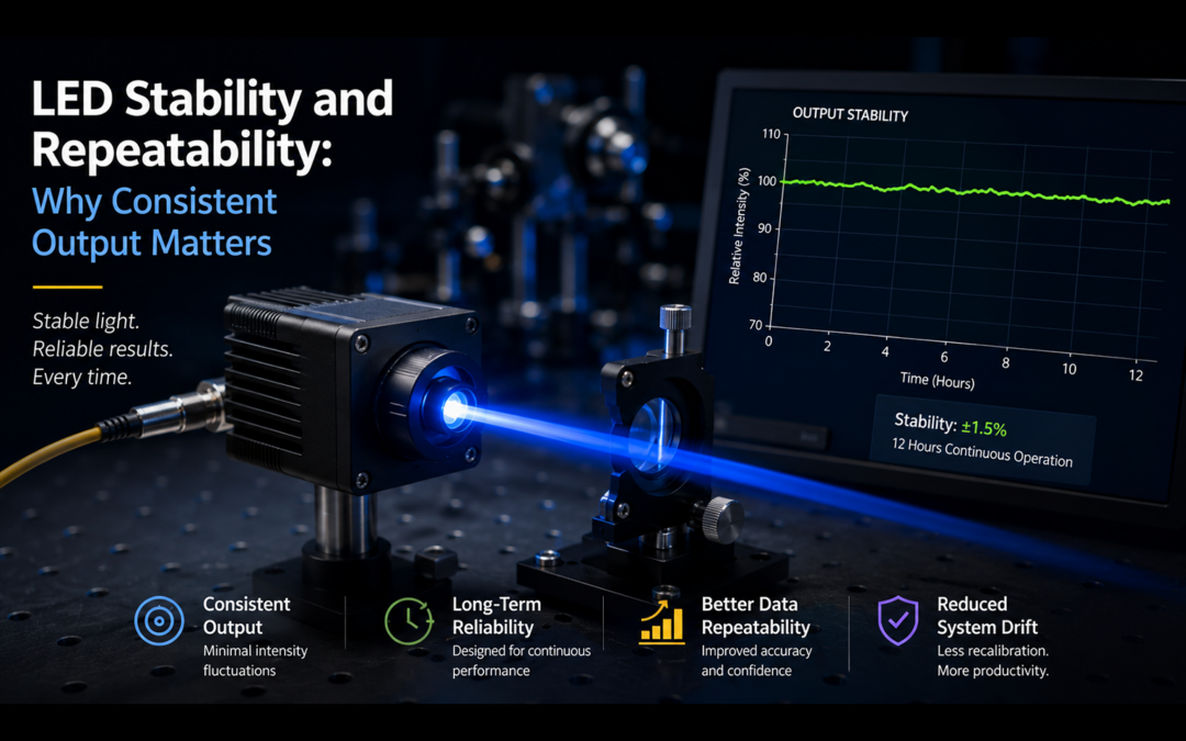 LED Stability and Repeatability: Why Consistent Output Matters