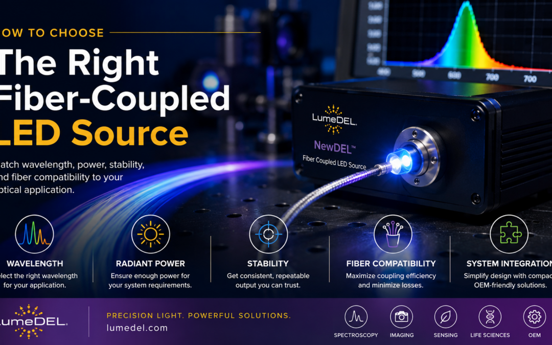 How to Choose the Right Fiber-Coupled LED Source for Your Application