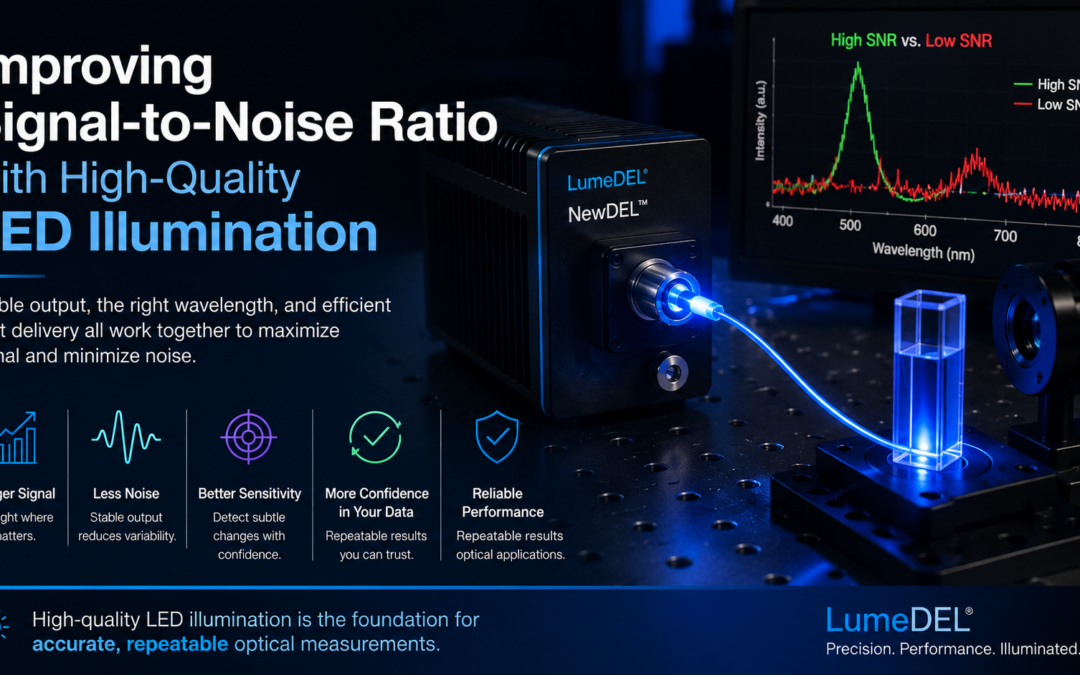 Improving Signal-to-Noise Ratio with High-Quality LED Illumination